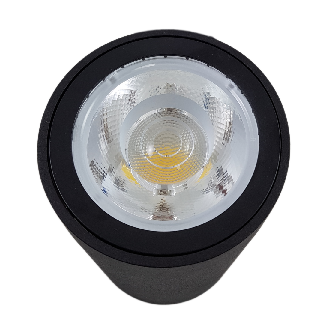 Spot Sina Negru 18W=180W, 6000K, lumina rece