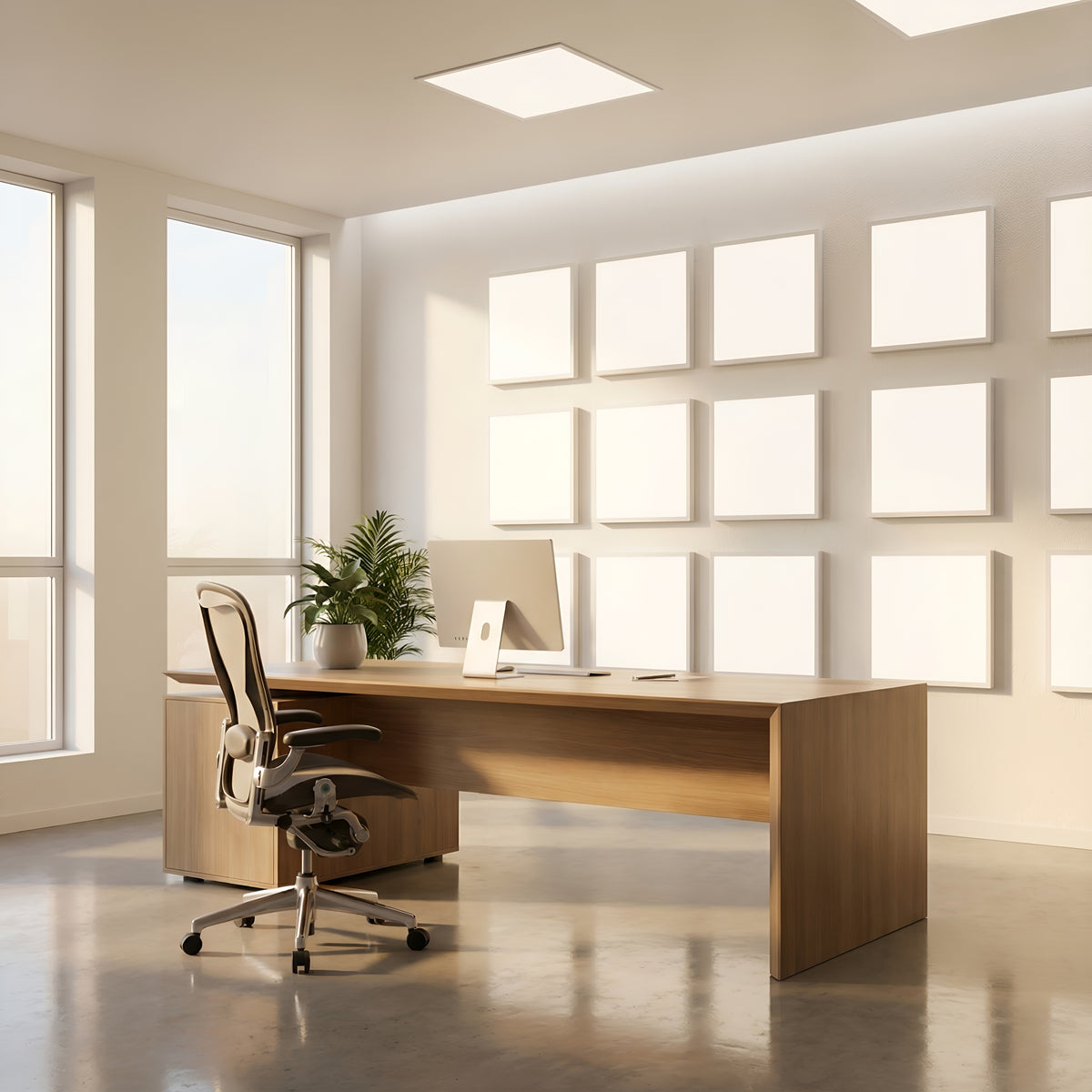 Panou Led Aplicat Back-light 48W, 4320 Lm, 595x595x40mm , lumina neutra