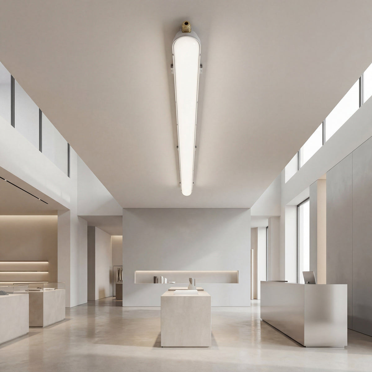 Corp LED 36=72W, 6500K, lumina rece, IP65, 1200mm