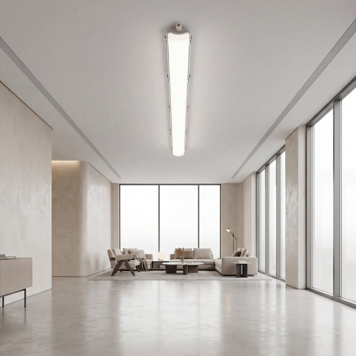 Corp Neon IP65 1X18W (Pentru Tub LED 120 cm)