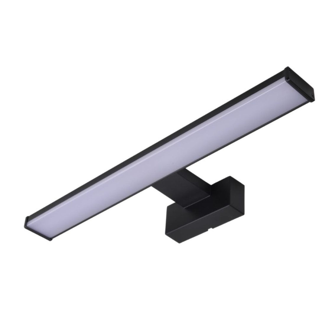 Corp LED baie negru ,12w, 6500K, lumina rece, cu protectie IP44, 600mm