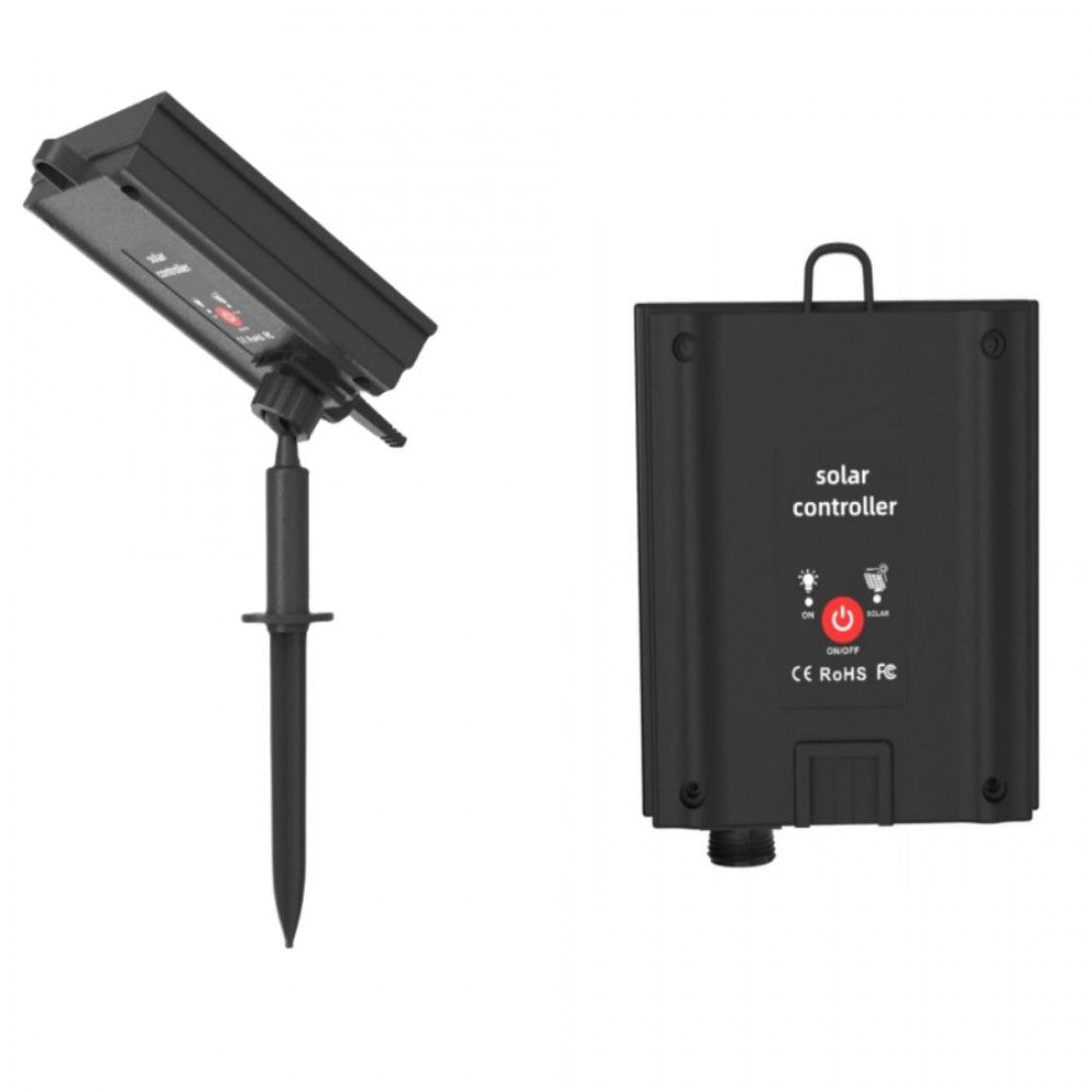 GHIRLANDA 6.5M 10 BECURI RGB BAT 3.7V 1200mAh PANOU SOLAR 5V 1.2W