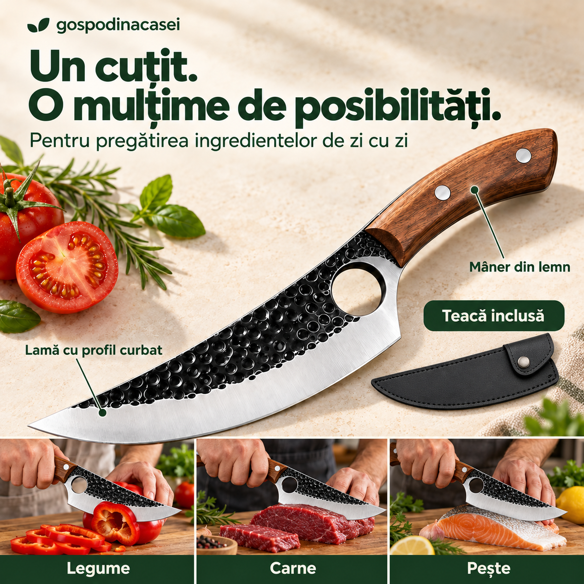 Cuțit Profesional Tazakio