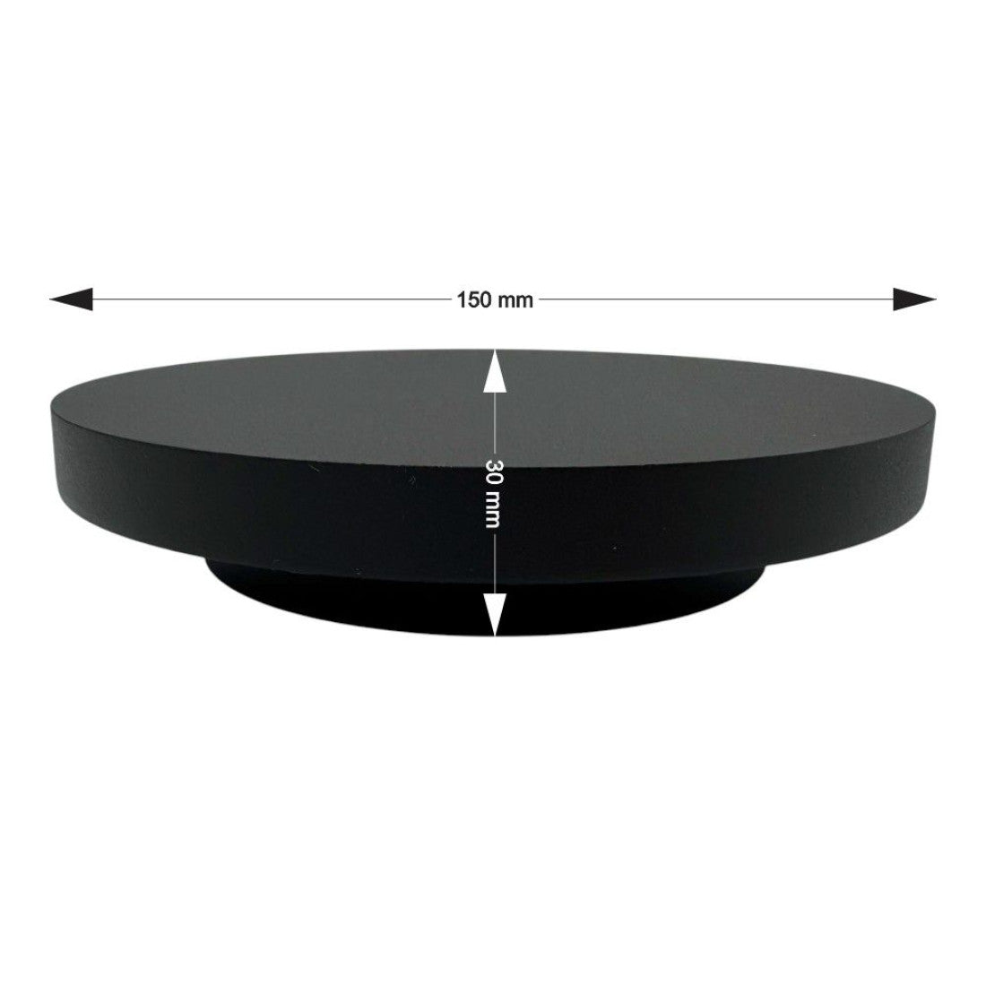 Aplica LED Perete Biscuit fi150, 12W 3000K, lumina calda, cu protectie IP65