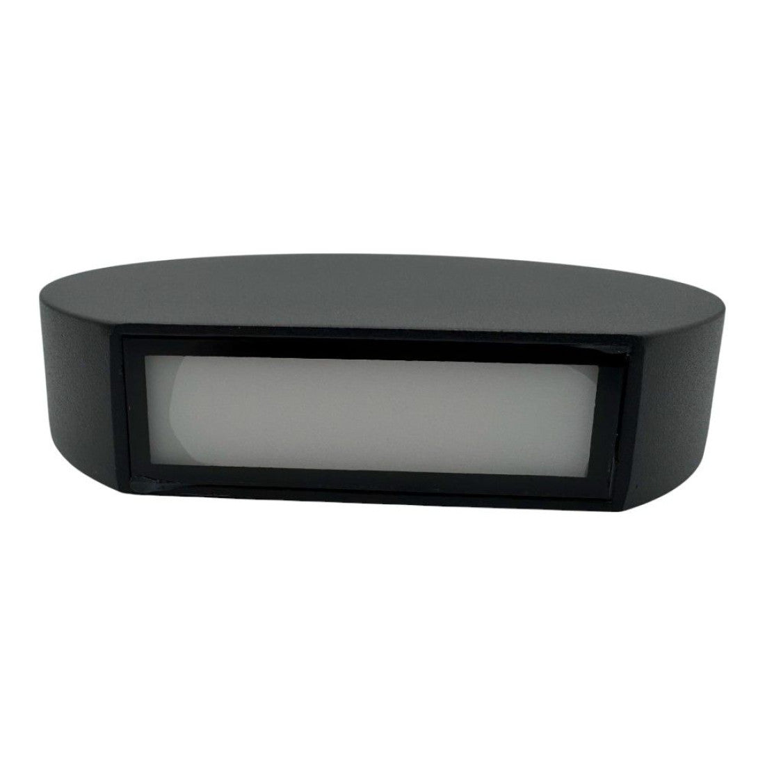 Aplica LED Perete Semicerc fi135, 7W 3000K, lumina calda, cu protectie IP65