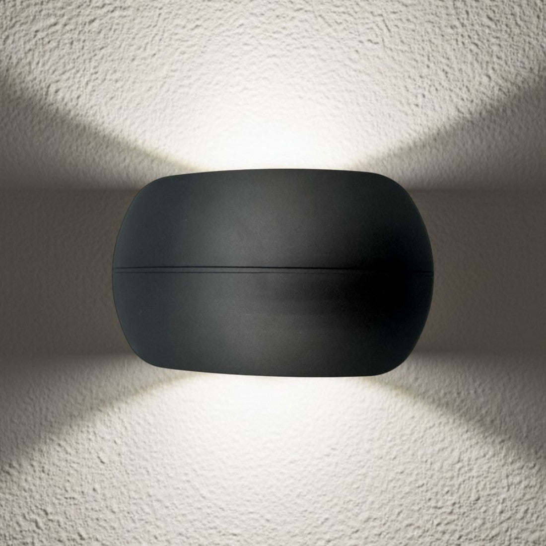 Aplica LED Perete Mouse (5W+5W) 184x110mm, 10W, 6000K, lumina rece, cu protectie IP65