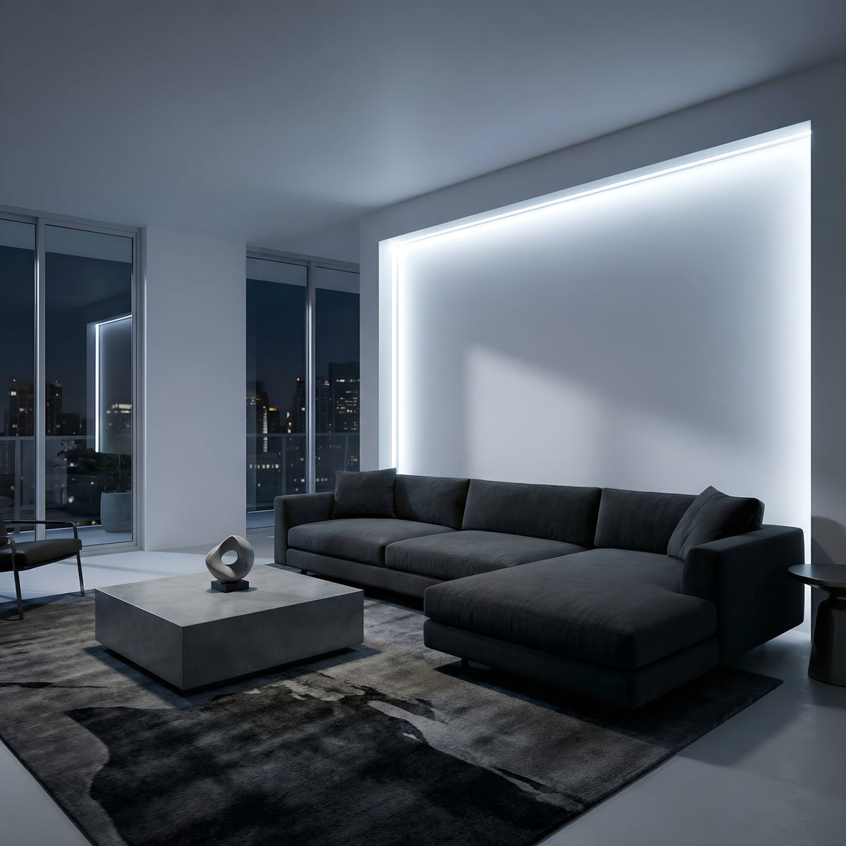 Banda LED COB 288LED/m 10W/m IP67 6000K 220V
